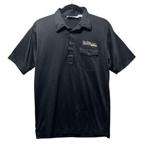 Vintage Datsun Polo Shirt‎ Dealership 80s Short Sleeve Embroidered Logo